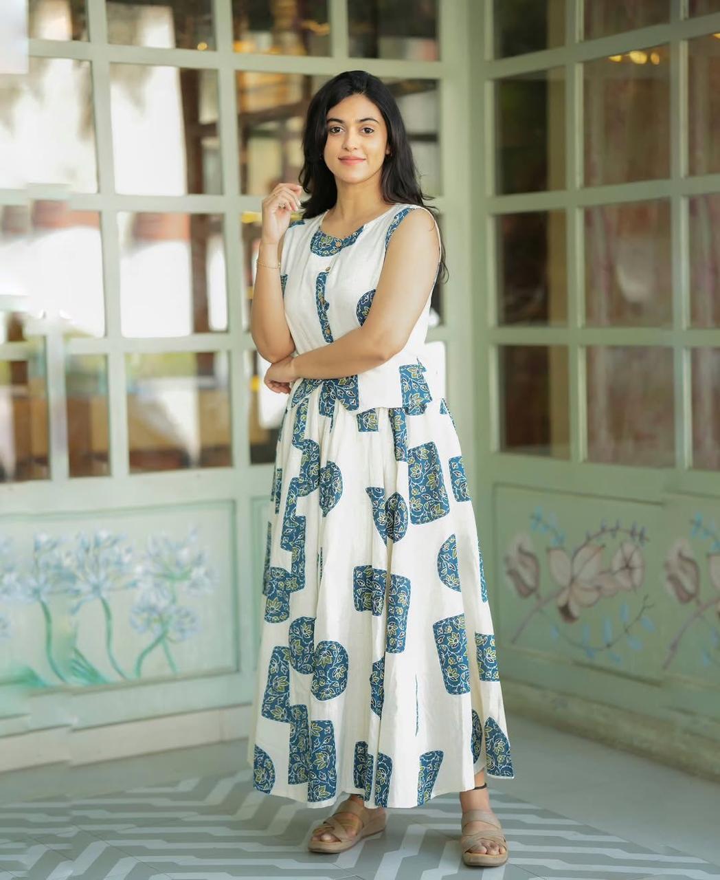 Trandy skirt set
